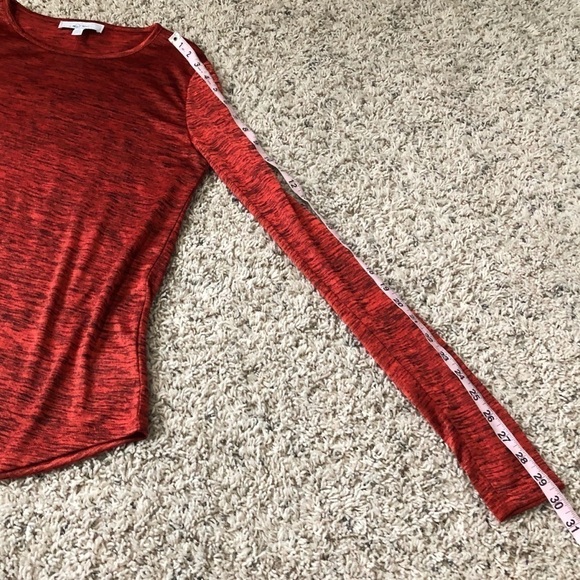 🆕 Libby Edelman space dye long sleeve top - Picture 5 of 10